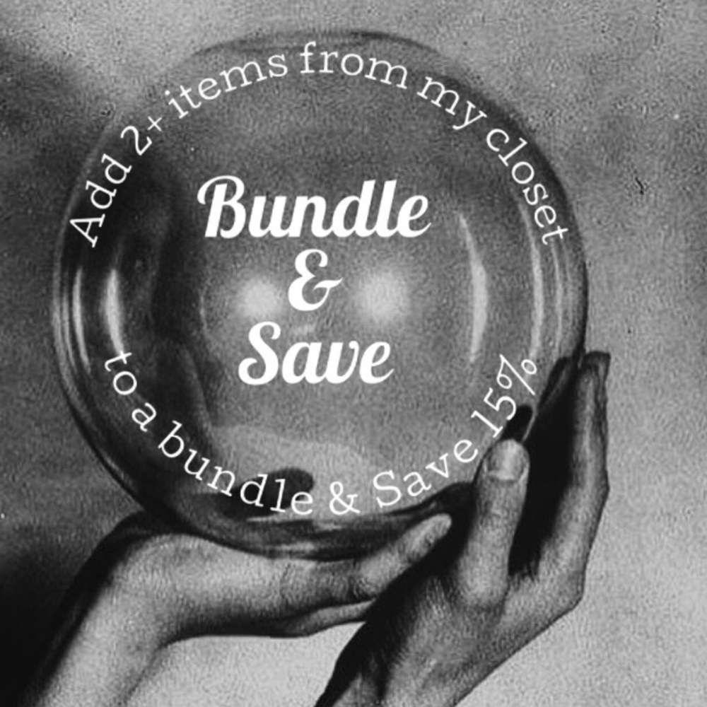 Bundle & Buy! See Details for More Info!